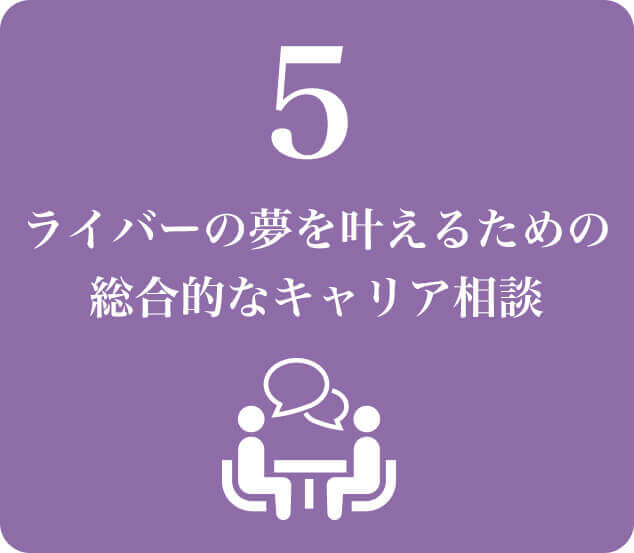 ライバーの夢を叶えるための総合的なキャリア相談